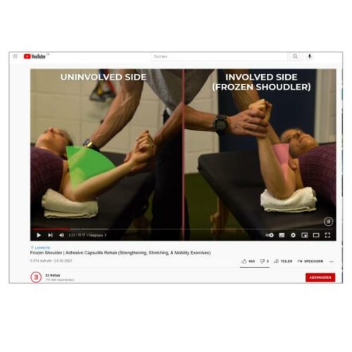 Schmerz-Selbsthilfe per Youtube – wie gut sind die Videos?