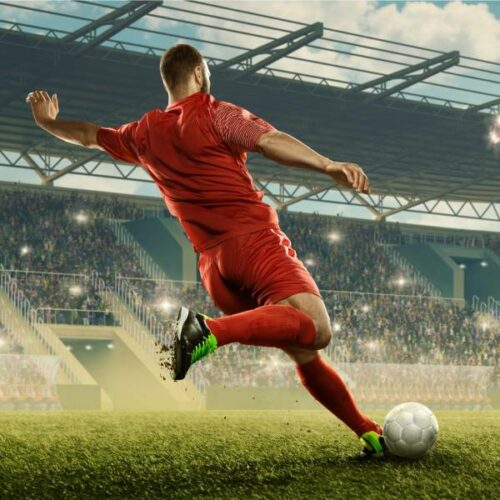 Bilaterale isokinetische Muskelkraft des Kniegelenks und des winkelspezifischen Gleichgewichtsverhältnisses bei Fußballspielern