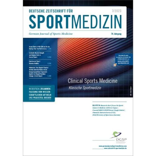 Die Deutsche Zeitschrift für Sportmedizin wird hybrid